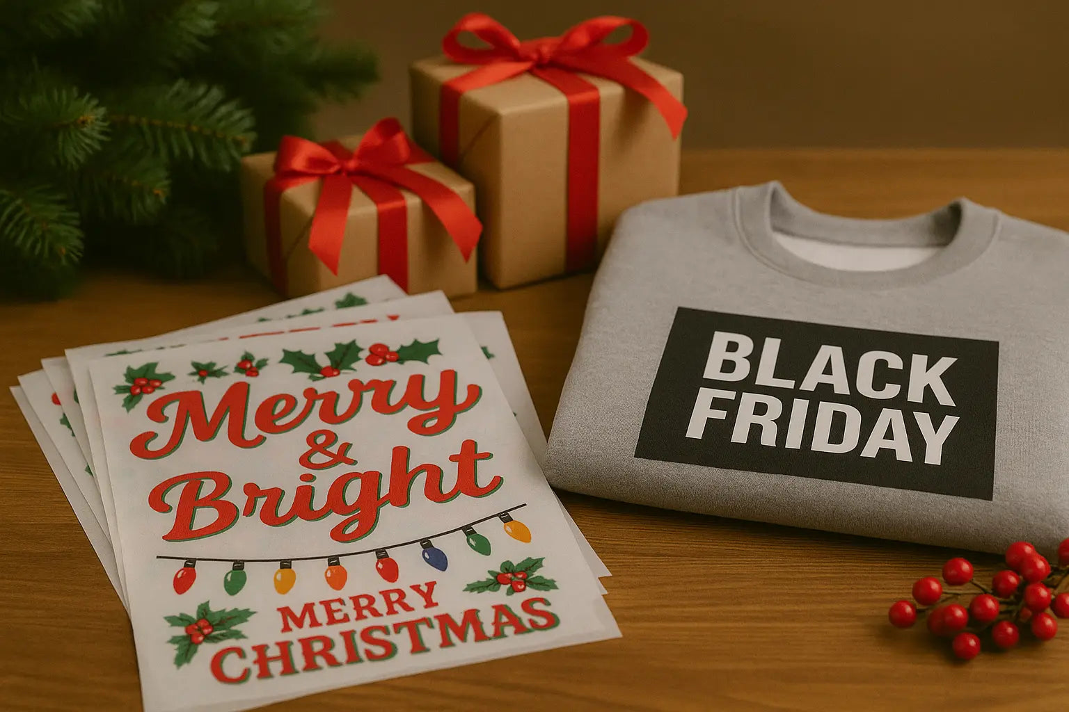 4 Reasons Why Holiday Season Is the Best Time to Buy Black Friday DTF Transfers in Bulk