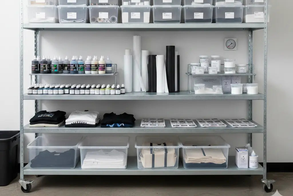 8 Crucial DTF Printing Storage Tips for Small Apparel Brands