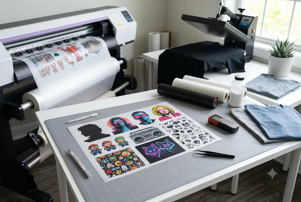 How To Create Trend-Inspired Shirts with Pop Culture Designs DTF