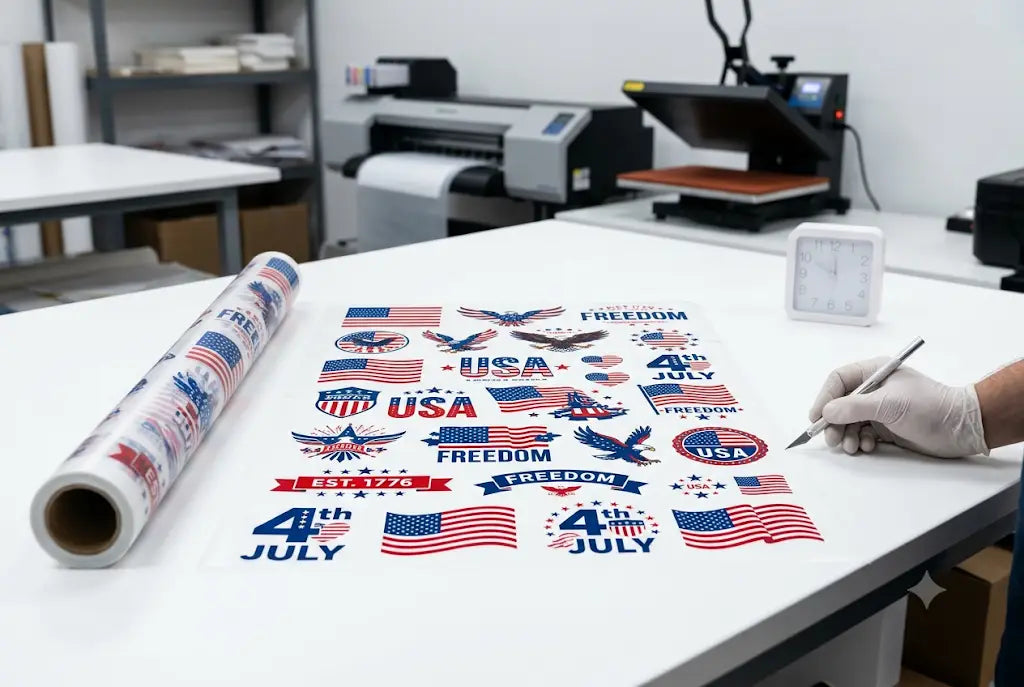 How to Order a 4th of July DTF Transfers Gang Sheet at DTF Louisville for Rush Orders