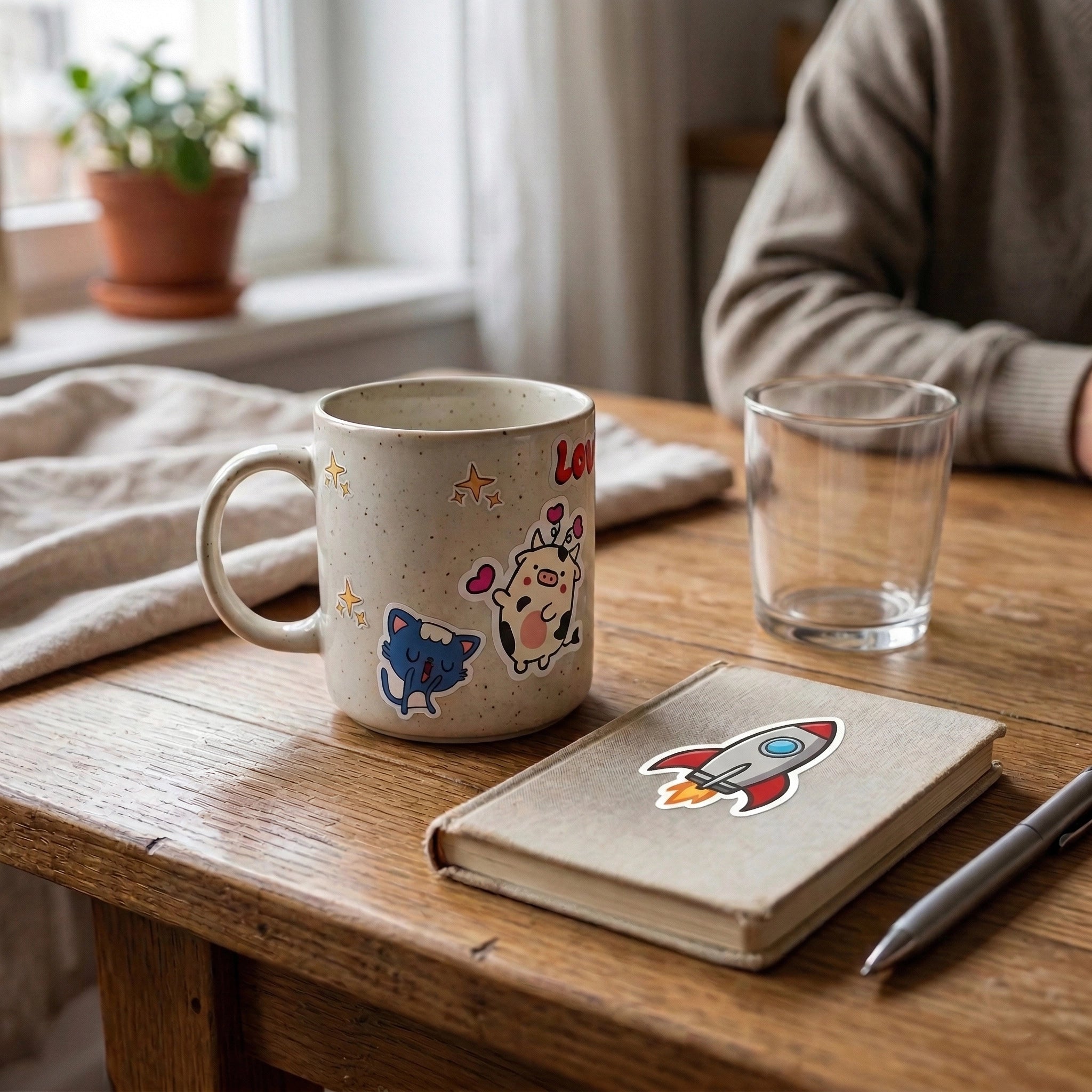 UV DTF Sticker Transfers by Size