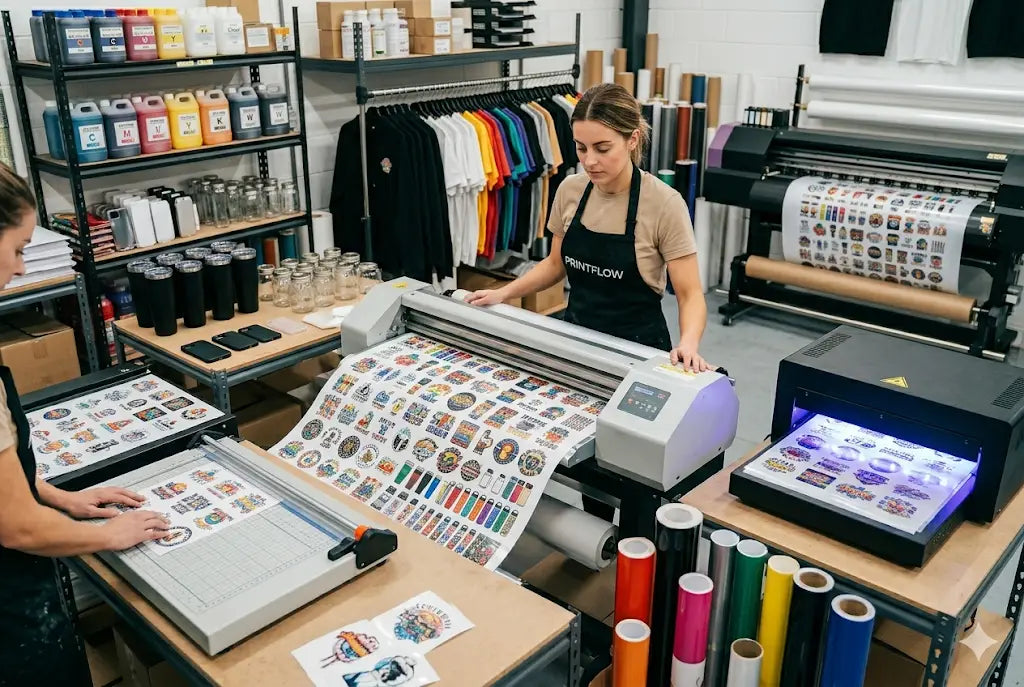 3 Benefits of Bulk UV DTF Gang Sheets for Louisville Print Shops