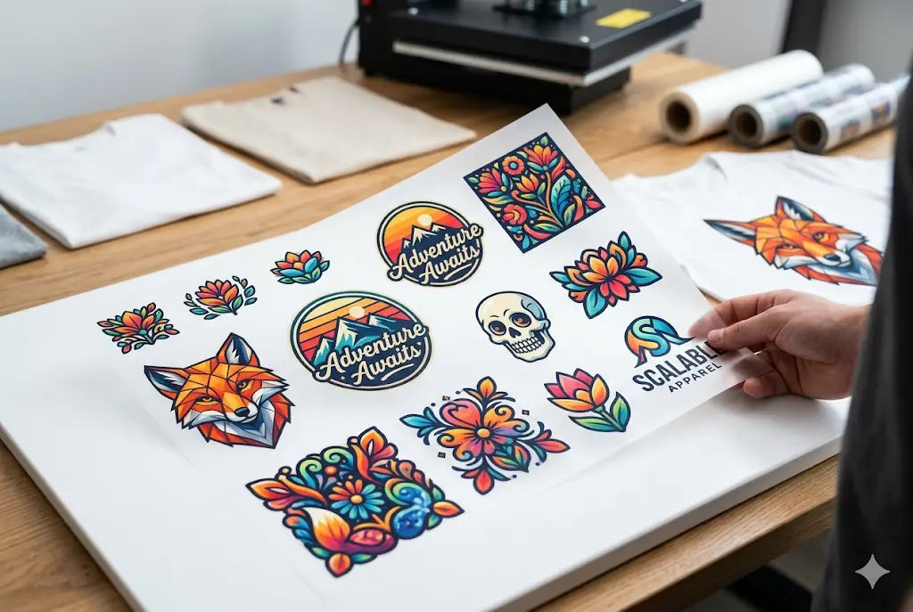 3 Ways a DTF Gang Sheet Helps Small Apparel Brands Scale Faster