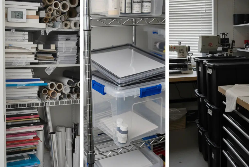 8 Crucial DTF Printing Storage Tips for Small Apparel Brands