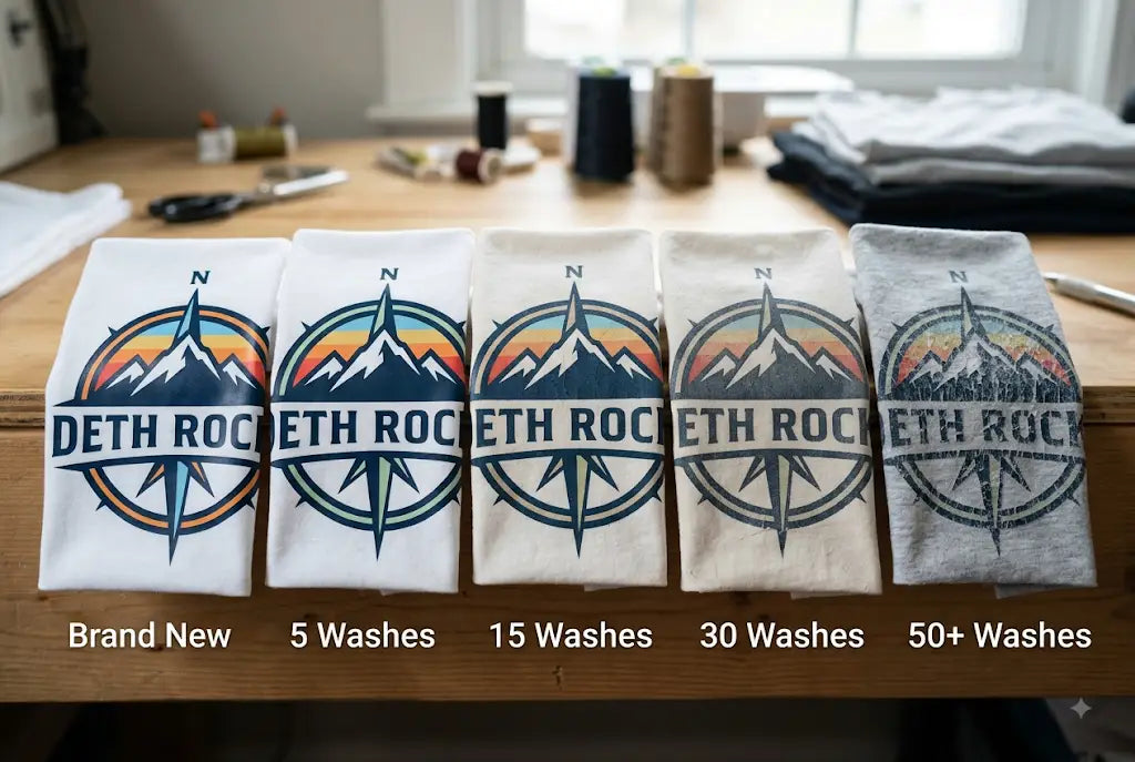 How Many Washes Can a DTF Print Survive Before Fading? 