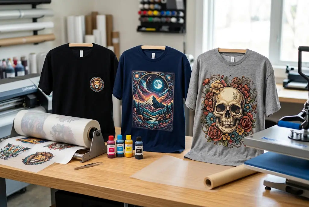 Left Chest, Full Front, or Oversized? How to Choose DTF Transfer Size by Placement, Not Just Shirt Size