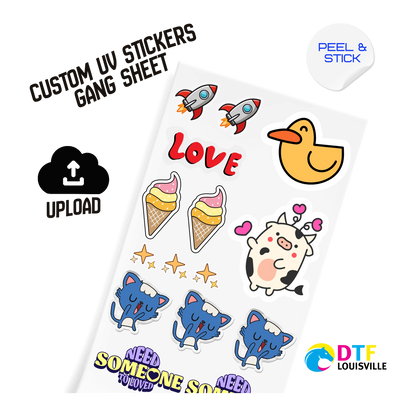 Upload Your UV DTF Sticker Gang Sheet