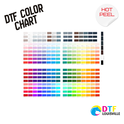 DTF Louisville Color Chart