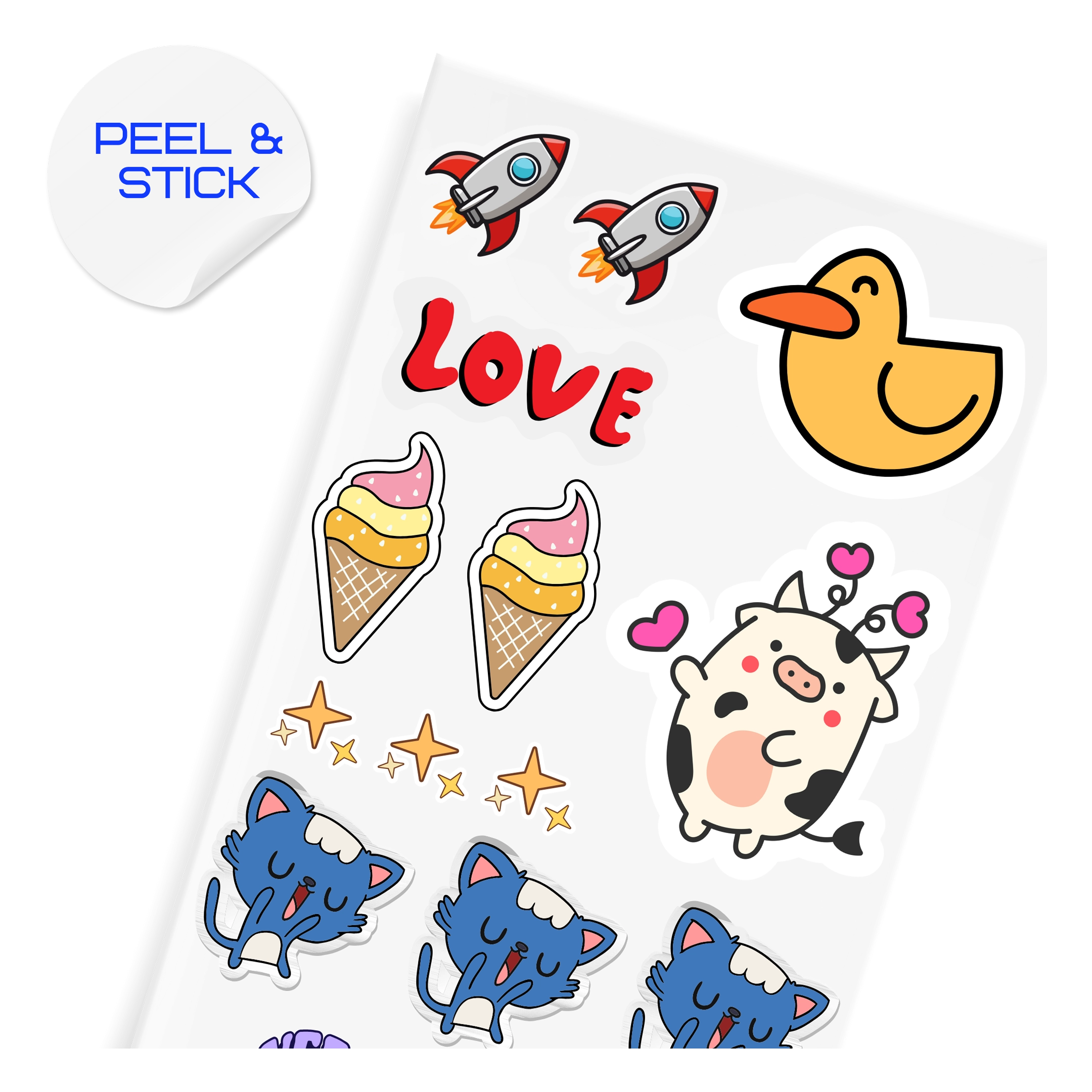 UV DTF Sticker Gang Sheet Builder