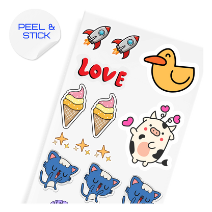 UV DTF Sticker Gang Sheet Builder